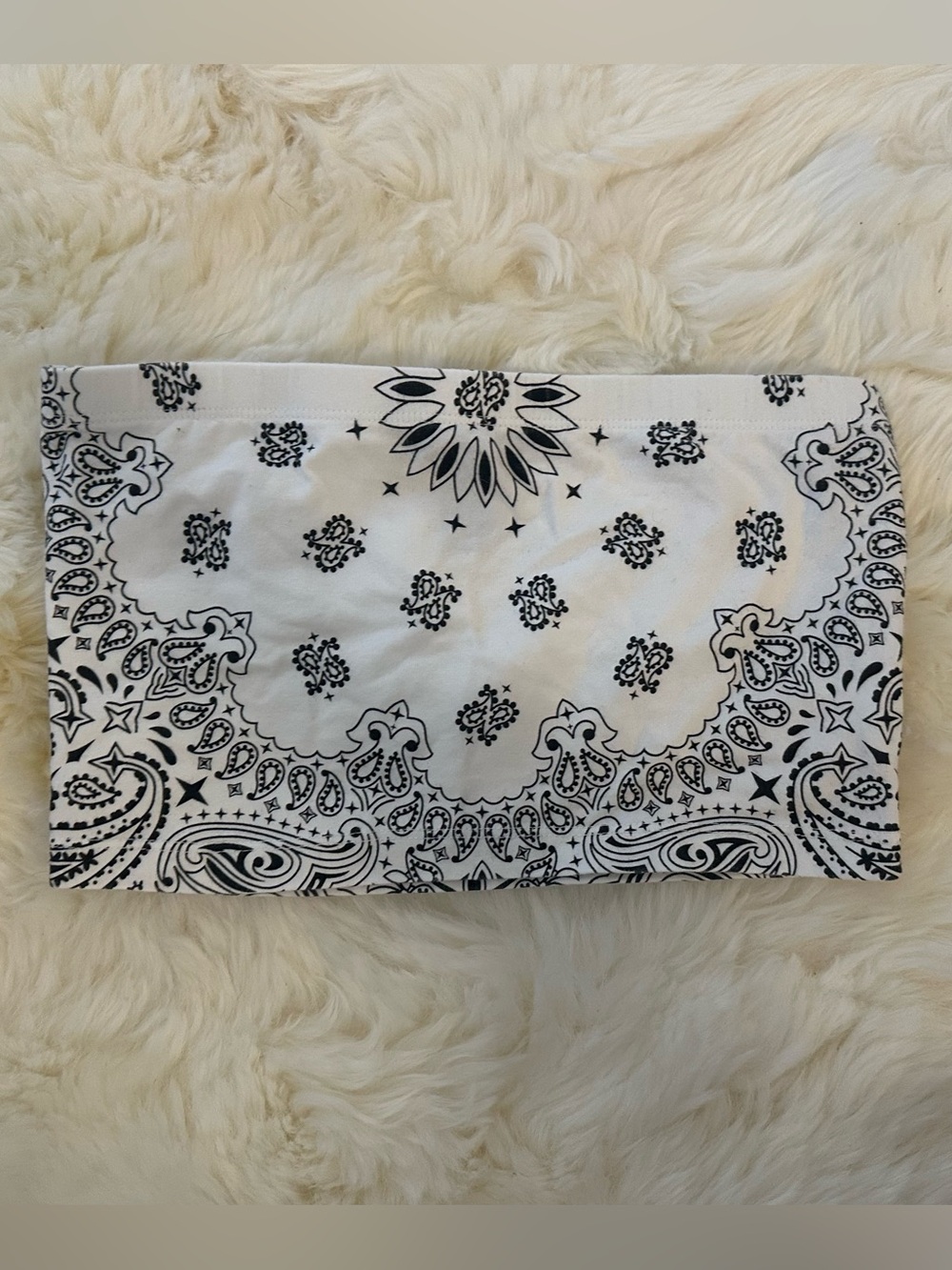 Bandana Print Forever 21 Bandeau Top